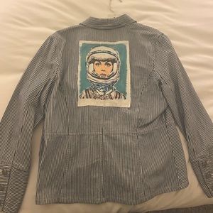 HAND PAINTED jacket